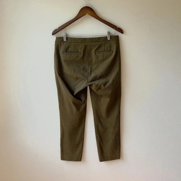 🌟✨2 for $30✨🌟 J.CREW| SLIM CROPPED PANT IN BROWN - Picture 7 of 11